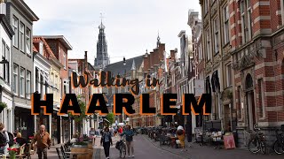 Walking in Haarlem The Netherlands 4K  Exploring Haarlem City Center [upl. by Amat]