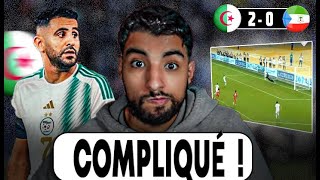 LAlgérie a souffert   Debrief Algérie 2 vs 0 Guinée Equatoriale Qualif CAN Maroc 2025 [upl. by Nevs]