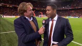 Interview Kluivert na Nederland  Hongarije 11102013 [upl. by Madoc]