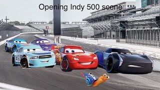 Turbo 2013 Opening Indy 500 scene Cars remake [upl. by Aeynod766]