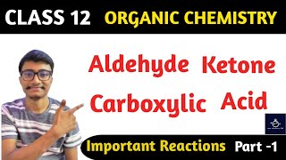 Aldehyde Ketone and Carboxylic acid class 12  Part  1 [upl. by Eskill]