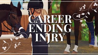 LAST CHANCE  A Career Ending Injury  Star Stable Realistic Roleplay [upl. by Nairrod136]