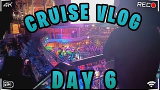 MARDI GRAS PARADE amp GLOW PARTY  CRUISE VLOG DAY 6  CARNIVAL MARDI GRAS [upl. by Bannerman642]