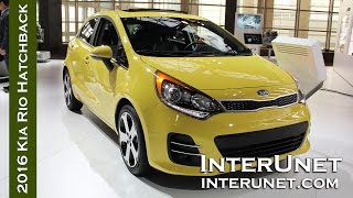 2016 Kia Rio  new hatchback [upl. by Larue]