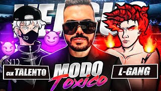 “CLK TALENTO” ENFRENTA A “LGANG” 👹 71 Y SE TOXIQUEAN DE LA PEOR MANERA EN PVP X DAÑO 😨🔥 Zelika [upl. by Nayrb]