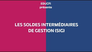 Les Soldes Intermédiaires de Gestion SIG expliqués en trois minutes – Simple comme compta [upl. by Marcella]