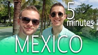 PLAYA DEL CARMEN in 5 minutes 🌴 MEXICO beach and jungle [upl. by Assirehs253]