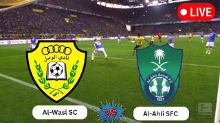 Live  AlWasl SC vs AlAhli SFC  AFC Champions League Elite Round 2  Today Football Match [upl. by Sewel]