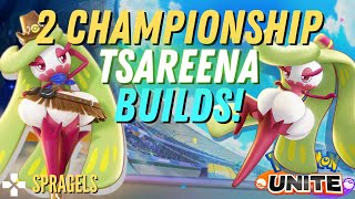 2 BEST Tsareena Builds From Tournament Championship Players [upl. by Nanam210]