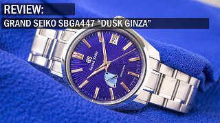 Review Grand Seiko SBGA447 “Dusk Ginza” [upl. by Ede]