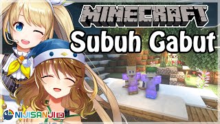 【Minecraft】Subuh Gabut Bersama Jagung Cornelia【NIJISANJI ID  Amicia Michella】 [upl. by Suzi]