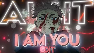 I AM YOU  JUJUTSU KAISEN  Louca Encubada  Brazilian phonk AMVEDIT [upl. by Imena]