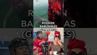 RUSSIAN BABUSHKAS grannies 💪❤️🇷🇺 russia travelrussia fyp viralvideo granny [upl. by Delainey]