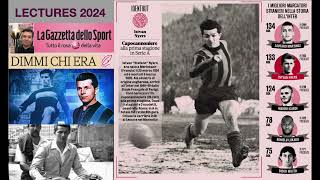 LECTURES 2024 Nyers lapolide che stregò lInter Bovolenta La Gazzetta dello Sport 1112024 [upl. by Aihsenyt22]