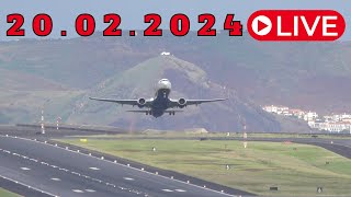 LIVE From Madeira Island Airport 20022024 [upl. by Hyacinthie]