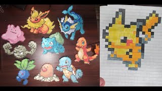 Pixel Art with grid paper Beginner [upl. by Lekar262]