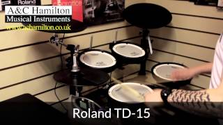 Roland TD15 vs TD25  MODULE Comparison  AampC Hamilton [upl. by Anelej]