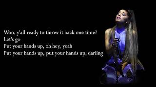 Ariana Grande  right there live lyrics [upl. by Eiuqnom]