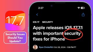 iOS 1771 is OUT  Should You Update [upl. by Hepsiba]