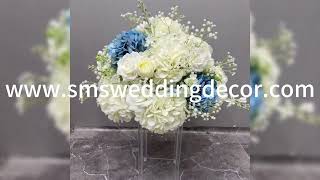 Blue And White Wedding Centerpieces [upl. by Anim]