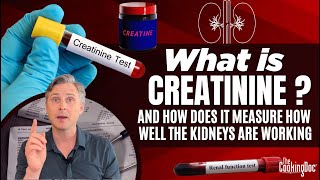 What is Creatinine and How Does it Measure How Well the Kidneys are Working  The Cooking Doc® [upl. by Dranrev455]