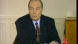 Entretien à lElysée avec François Mitterrand [upl. by Purpura]