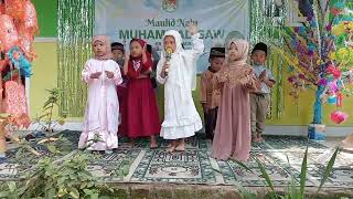 Sholawat Badar anak anak quotTK Aquot Al Amin [upl. by Colier]