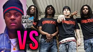 BRICKQUAD FREAKY VS GMEBE TWITTER BEEF [upl. by Anaeco]