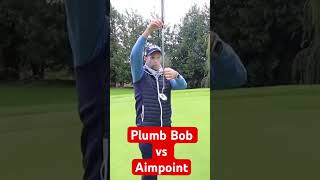 My 1 Video Plumb Bob vs Aimpoint  Find the balance point on your putter putter play golf [upl. by Ninehc923]