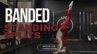 Banded Standing Splits [upl. by Atiragram974]