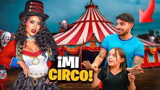 INVITE a mis AMIGOS a mi CIRCO DE TERROR 🎪 QUEDARON MUY ASUSTADOS [upl. by Aissatsana619]