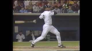 Bo Jackson 1st HR after hip injury before artifical hip [upl. by Ayekal]