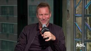 Aaron Eckhart On Meeting Steven Spielberg  BUILD Series [upl. by Nyleahs]