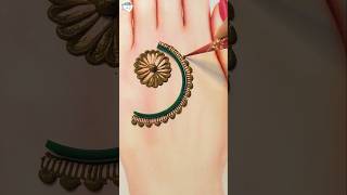 Very Easy Bangles Mehndi Design Trick Simple mehndi Design shorts viral art youtubeshorts [upl. by Durstin]