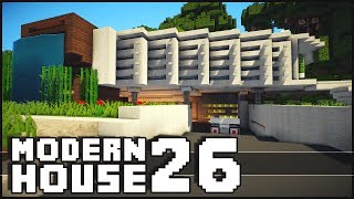 Minecraft  Modern House 26 [upl. by Frulla]