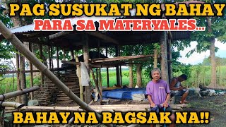 PART 4 PAG SUSUKAT SA AAYUSING BAHAY NG DALAWANG MATANDA NA BAGSAK NA ANG BAHAY [upl. by Ashien]