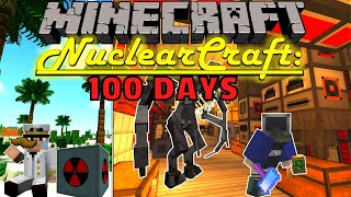 I Survived 100 Days as a NUCLEAR ENGINEER in a NUCLEAR BUNKER fighting PARASITES Minecraft Hardcore [upl. by Roybn]