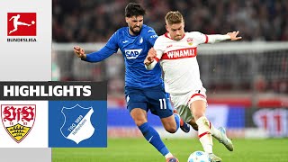 Stuttgart vs TSG Hoffenheim 01 Highlights  Bundesliga 2024 [upl. by Atterol]