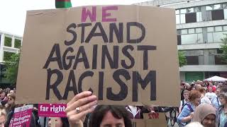 Sam Moorcroft from the Trades Council speaks at the Stand up to Racism Rally in Sheffield [upl. by Niajneb]