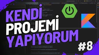 Kendi Projemi Yapıyorum  Unit Testleri Yazıyoruz Kotlin  Spring Boot [upl. by Esor]