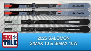 2025 Salomon SMax 10 and SMax 10W Ski Review with SkiTalkcom [upl. by Porte]