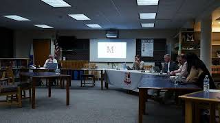 Millis School Committee 10292024 [upl. by Mack957]