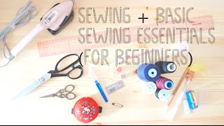 Basic Sewing Essentials for beginnersㅣmadebyaya [upl. by Anoj]