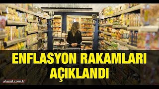 Enflasyon rakamları açıklandı [upl. by Alban]