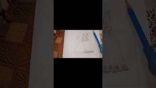 How to draw two Best friends sketchsyedshahg shortvideo short [upl. by Llyrrad]