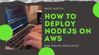 How to deploy nodejs on aws Hindi [upl. by Nagaet]