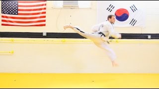 TAEKWONDO BACK KICK TUTORIAL [upl. by Kasper]