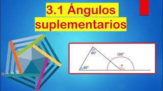 31 ÁNGULOS SUPLEMENTARIOS UNIDAD 2 Quinto Grado [upl. by Oiluarb]