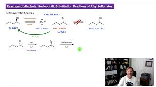 CHEM 2325 Module 6 Conversion of Alcohol to Alkyl Sulfonate Synthesis Example [upl. by Bolling]