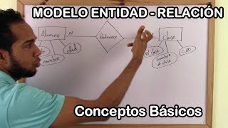 MODELO ENTIDAD  RELACIÓN CONCEPTOS BÁSICOS [upl. by Alletneuq]